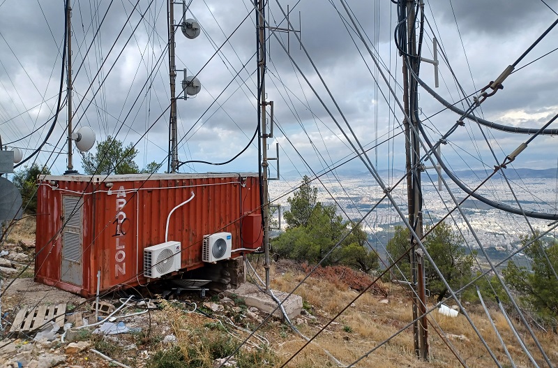 Το e-tetRadio σε αυτοψία στο πάρκο κεραιών του Υμηττού