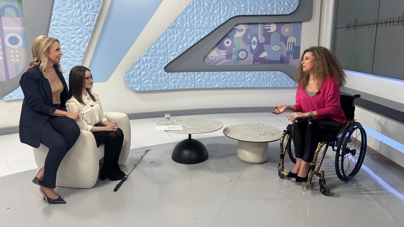 Η Κατερίνα Βρανά στην εκπομπή «Με Αποφασιστικότητα» της ΕΡΤ3