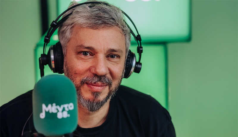 Ο Αλκίνοος Ιωαννίδης στην παρουσίαση των «Μέντα Icons» του Μέντα 88