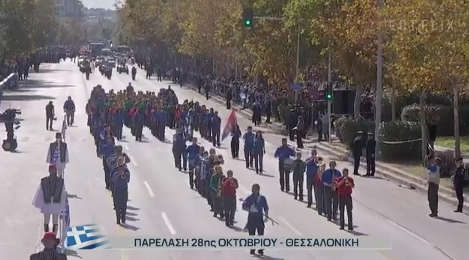 Υπερπαραγωγή πατριωτισμού από την ΕΡΤ με 24 κάμερες από τον... όρμο της Θεσσαλονίκης