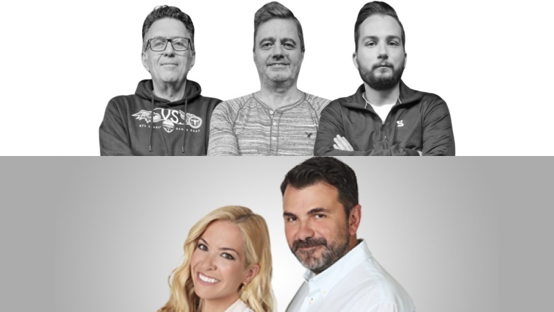 (16-17) bwinΣΠΟΡ FM 94.6 και ΣΚΑΪ 100.3 μαζί στην κορυφή, οδεύοντας προς το απόγευμα