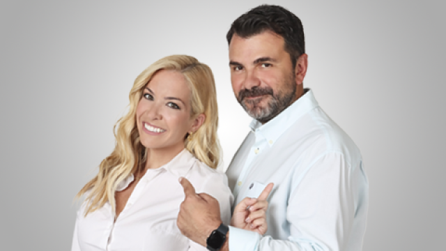 (15-16) Μαρία Αναστασοπούλου και Γιάννης Κολοκυθάς στην πρώτη θέση, στο τέλος της μεσημεριανής ζώνης