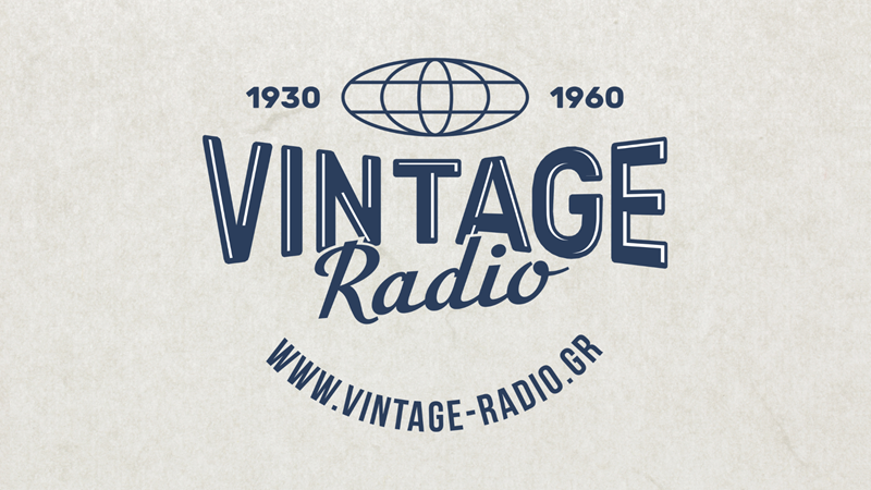 Vintage Radio από την ΕΡΑ, με τραγούδια από το '30 έως το '60