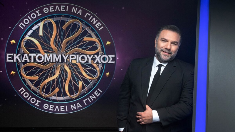 Πρώτος στο prime time ο ΑΝΤ1 με τον «Εκατομμυριούχο» και το «Dragons' Den»