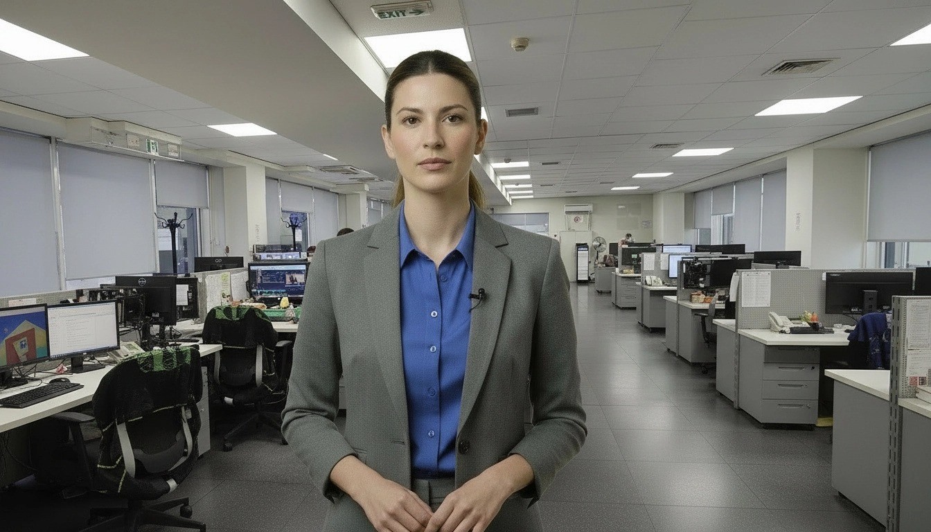 Αυτή που βλέπετε είναι η πρώτη AI παρουσιάστρια ειδήσεων του ΣΚΑΪ